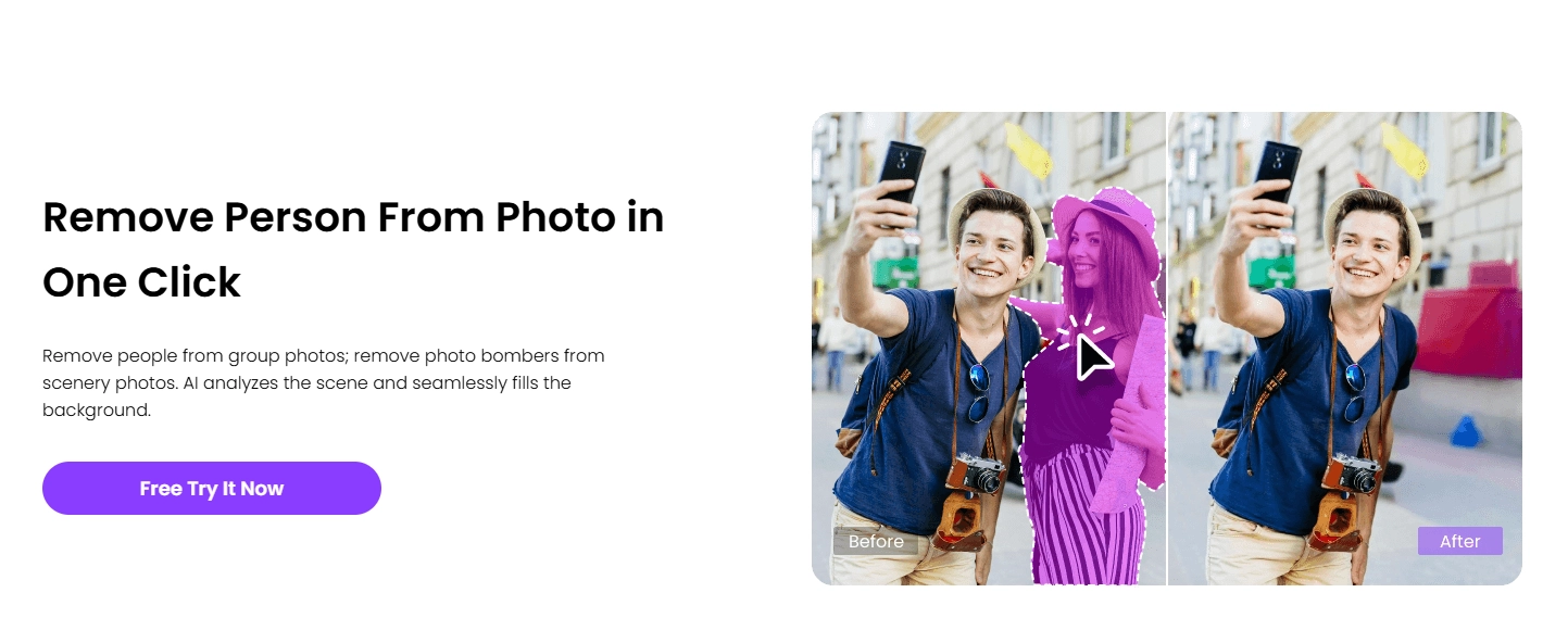AI Remove Unwanted Objects