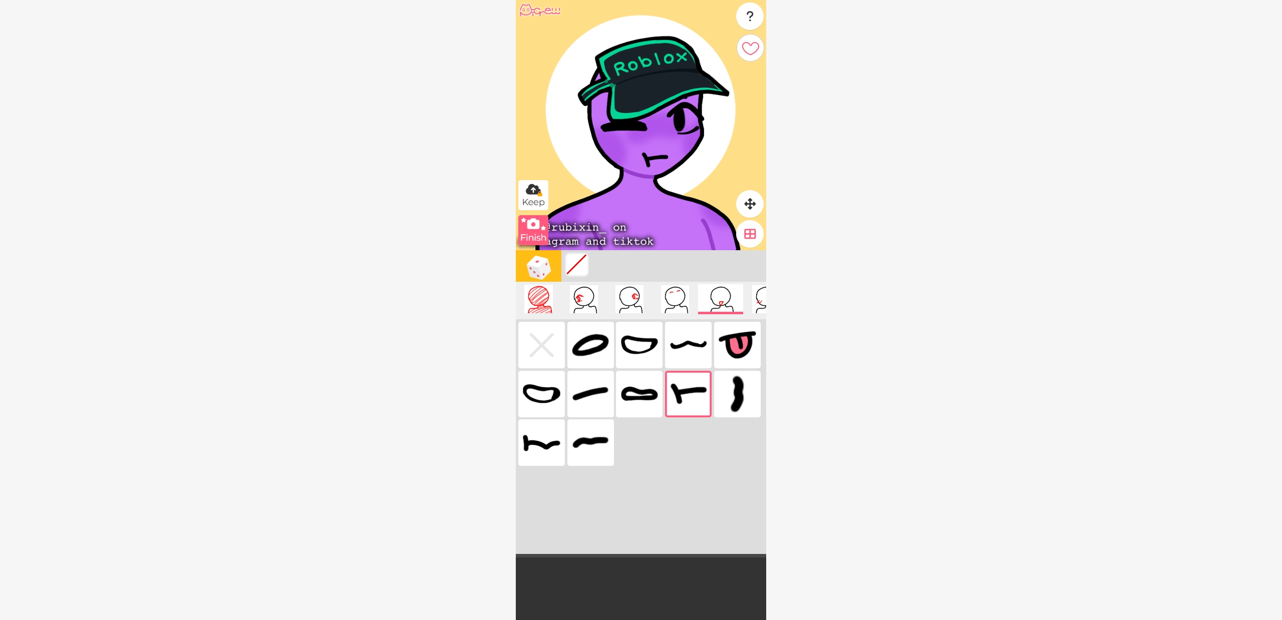 AI Roblox Man Face Picrew Me