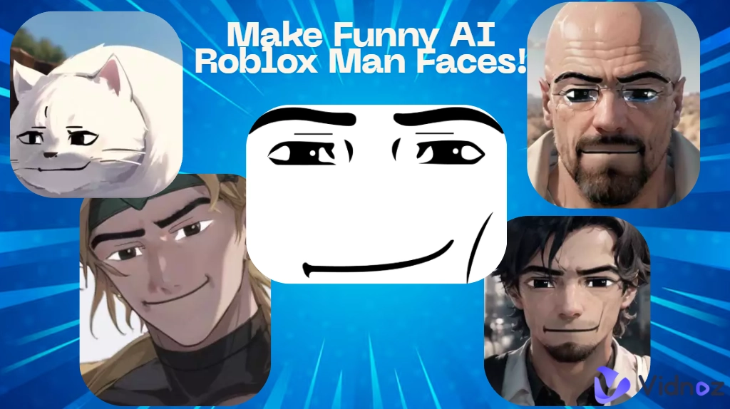 Make AI Roblox Man Faces with 5 Best Roblox Face Generators