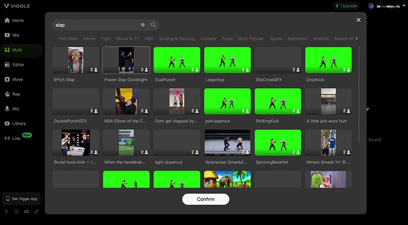 AI Slap Generator Viggle Template