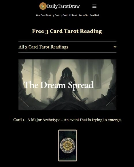 Ai Tarot Reading Online AI Generated Tarot Reading