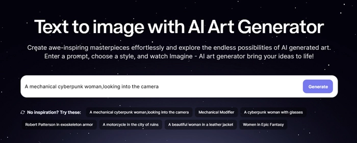 AI Text to Image Art Work
