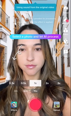 AI TikTok Trend Camera