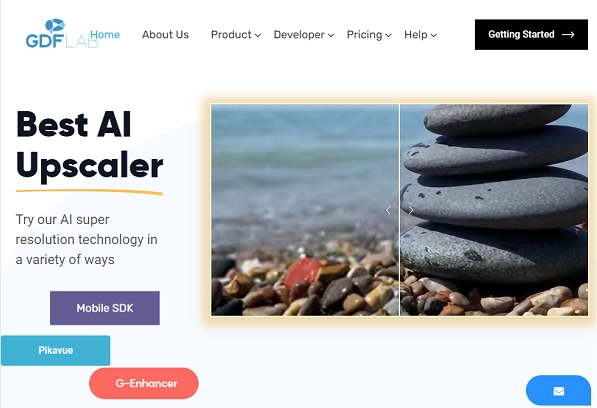 GDFLab - AI Video Upscaler