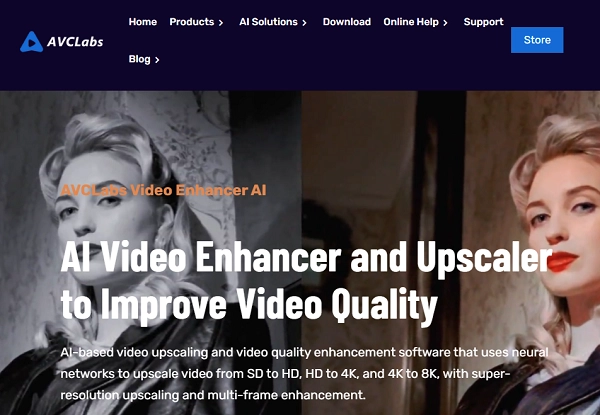 AVCLabs - AI Video Enhancer
