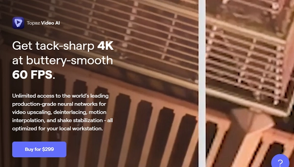 Topaz - AI Video Upscaler