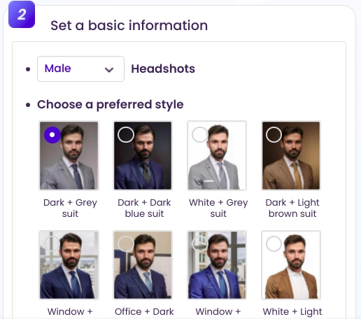 AI Video Editor Change Man to Woman Vidnoz Headshot 2