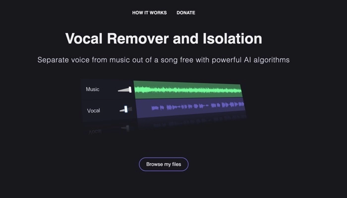 AI Vocal Remover Free - VocalRemover