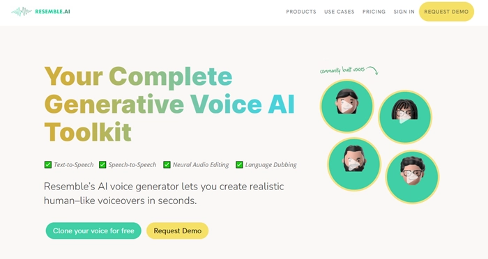AI Voice Changer - Resemble.ai