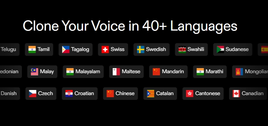 AI Voice Copier for Multi-Lingual Uses