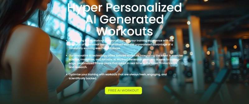 AI Workout Generator - aiworkoutgenerator