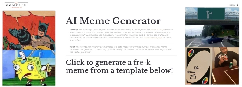 aimemes.fun AI Memes Generator