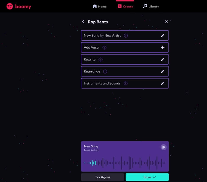 Alternative to OpenAI Jukebox - Boomy