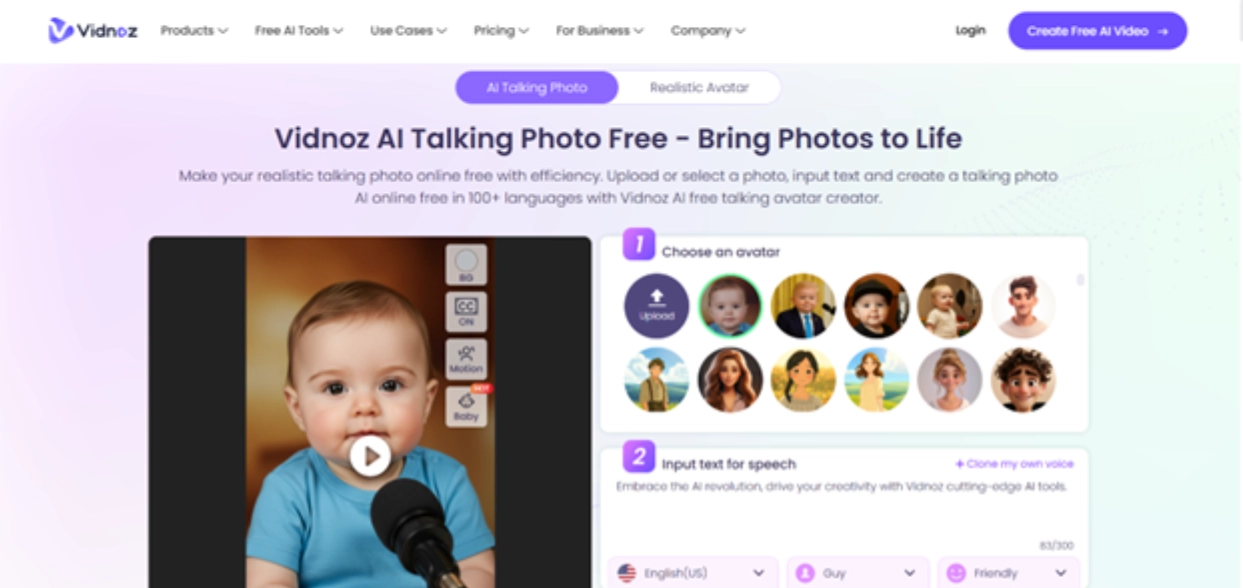 Animate Mouth in Photo Step1