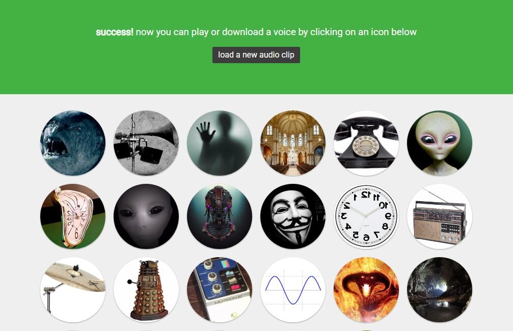 Anonymous Voice Changer with Diverse Sound Effects