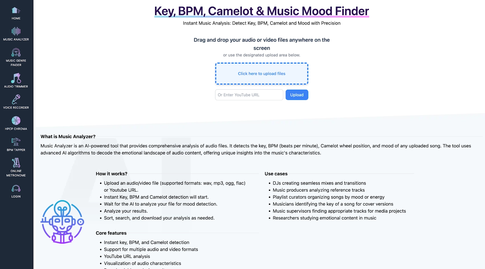 Audio AI Dynamics Music Analyzer
