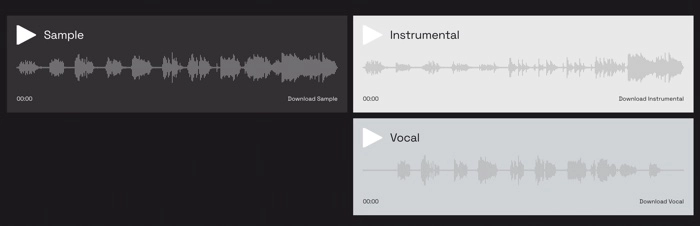 Audio Tracks By Acapella Extractor