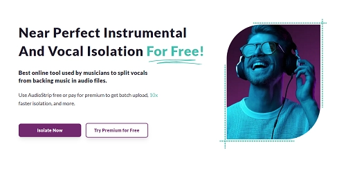 AudioStrip Online Tool Used by Musicians to Split Vocals
