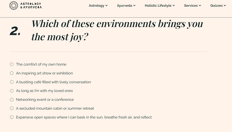 Aura Color Quiz by Astrology & Ayurveda