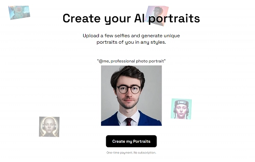 AutoPortrait.ai –數百萬種肖像風格供選擇