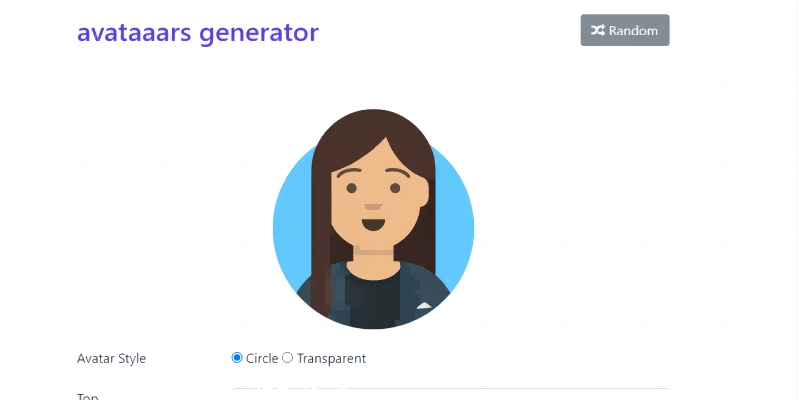 Avataaars Generator Best Free Online Random Avatar Generator