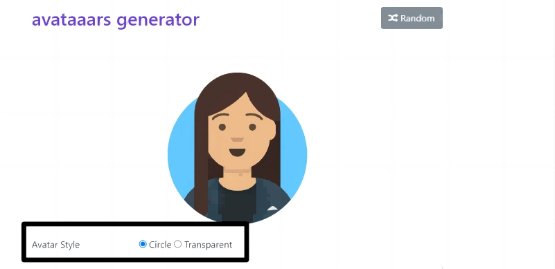 Avataaars Generator Choose Style