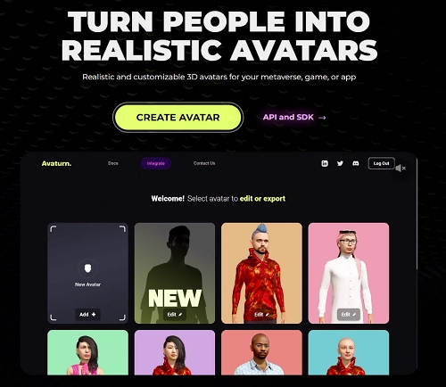 Avaturn Realistic 3D Virtual Avatar Maker
