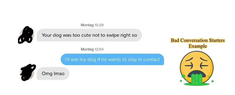 Bad Pickup Line Example