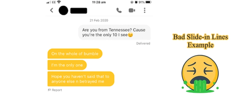 Bad Slide in Lines Example