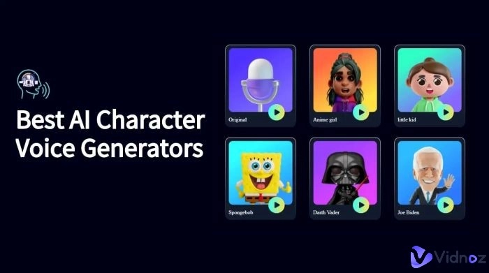 5 Best AI Character Voice Generator in 2024 – Free to Get Ultra-Realistic AI Voice