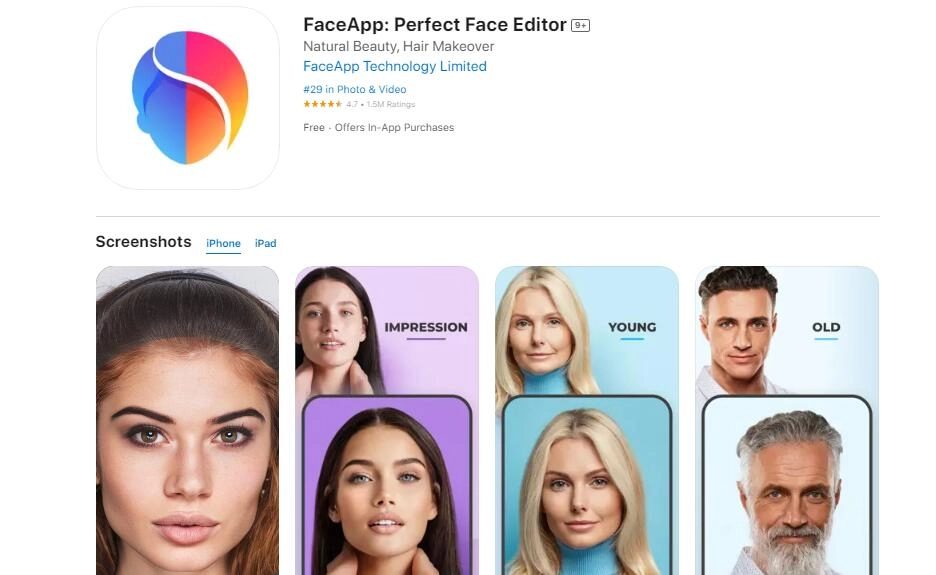 Best Face Swap Video App iPhone FaceApp