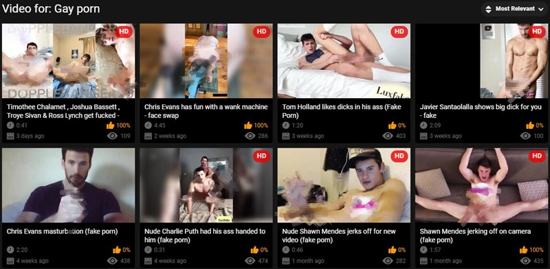 Bestnudecelebs Gay Deepfake Porn