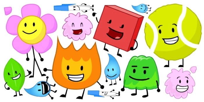 BFDI Popular Characters and the Voice Actors