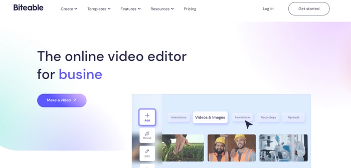 Biteable Video Marketing Platform