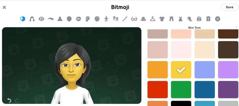 Bitmoji Yellow Face Avatar Maker Free