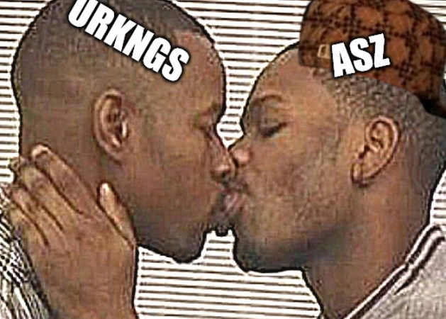 Black Men Kissing Meme Result