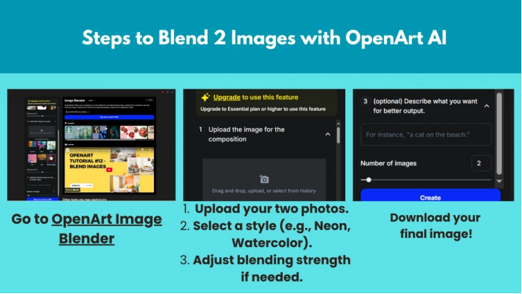 Blend 2 Image Online AI Openart AI 1