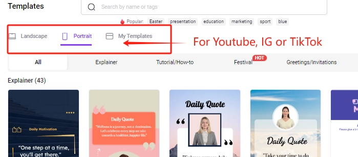 blogger video templates channels