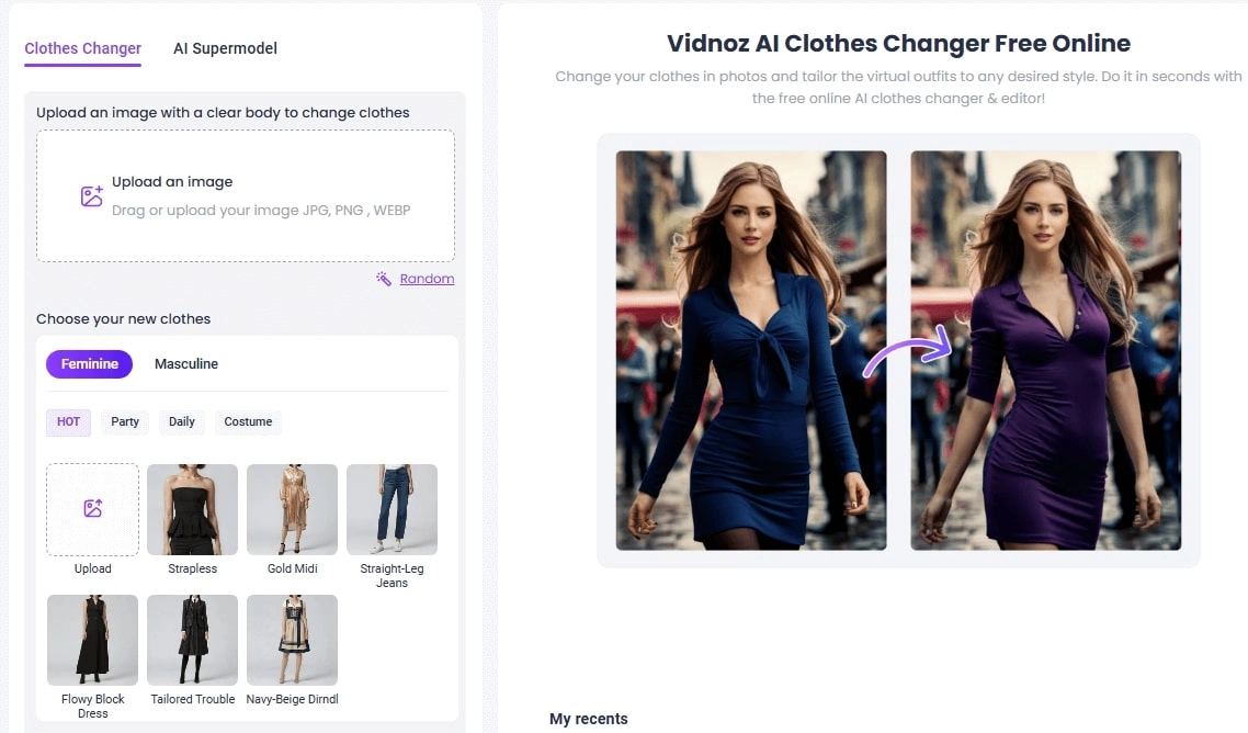 Body Visualizer Female Virtual Try On Outfit