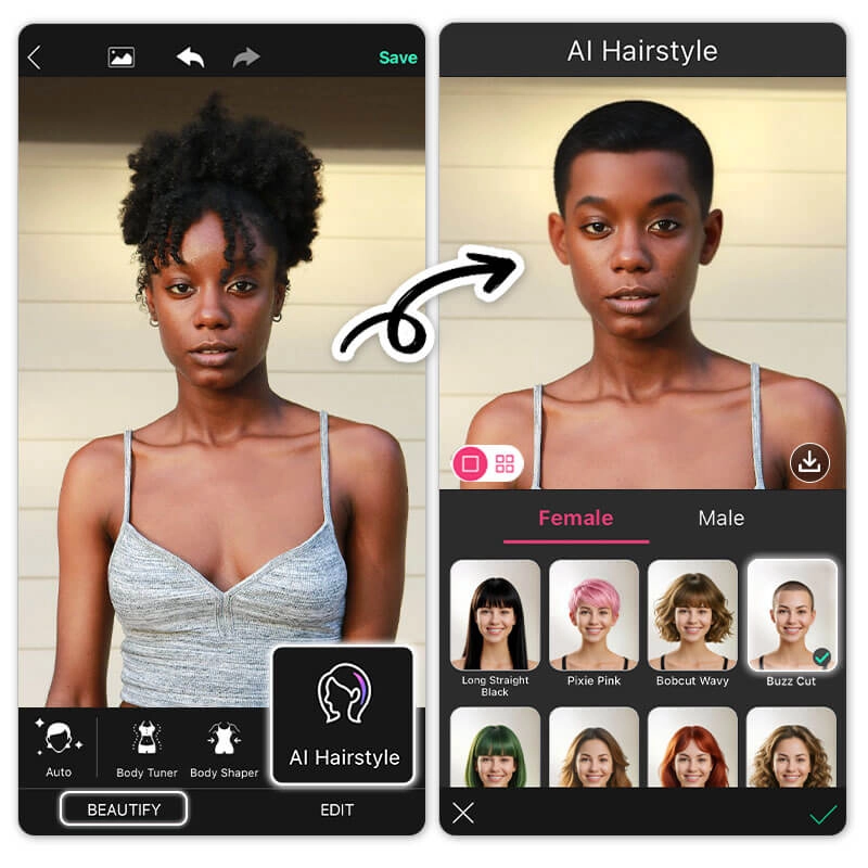 Transform Into A Cool You with Buzz Cut Filter Free 2024
