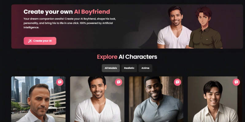 Candy AI - Free AI Boyfriend Site