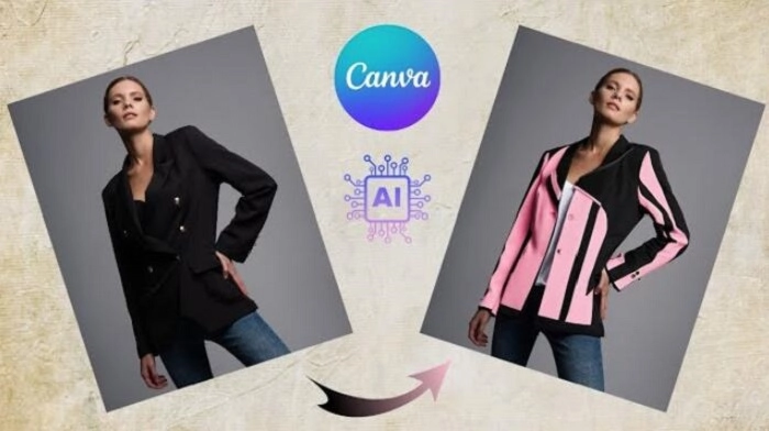Canva: Change Clothes in a Photo Online With Its Magic Edit Function
