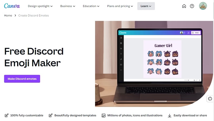 Canva Free Online Animated Emotes Maker 