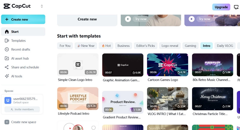 Capcut Anime Intro Maker