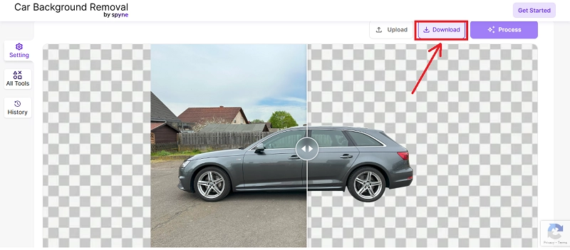 Car Background Removal with Spyne AI