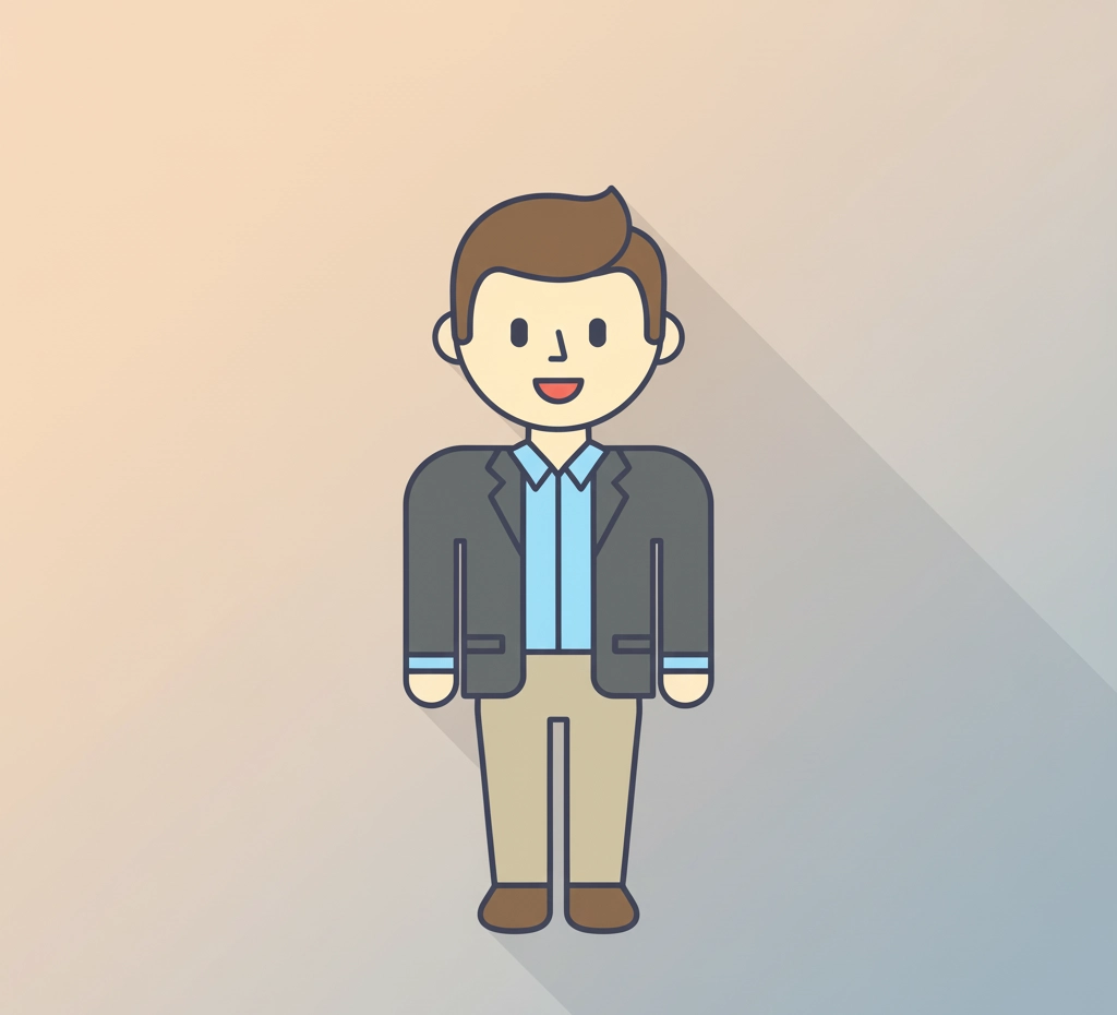 Cartoon Flat Icon Avatar Male