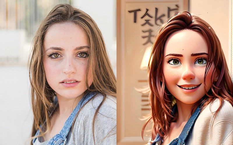 Cartoon Realistic