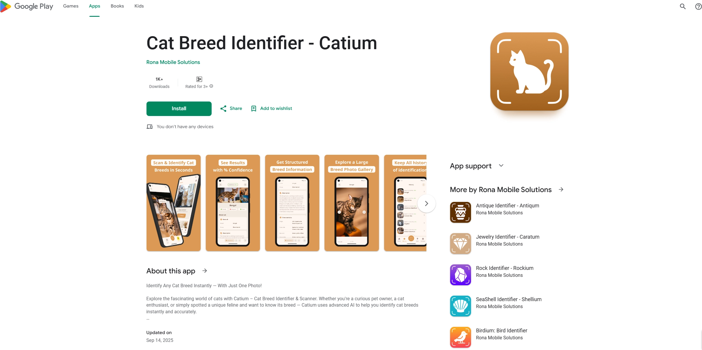 Cat Breed Identifier Catium