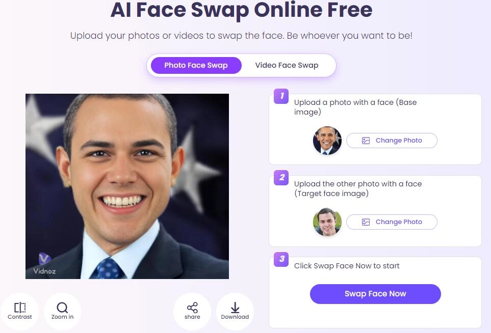 Celebrity Face Swap Online Free 3