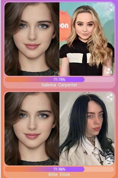 Celebrity look alike Lookalike App Android